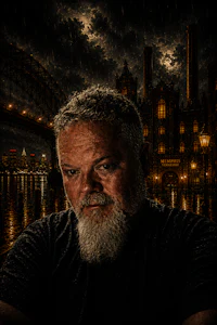 a man with a beard